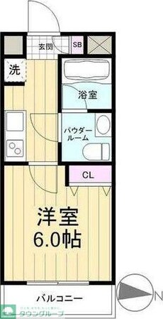 AZESTお花茶屋IVの物件間取画像